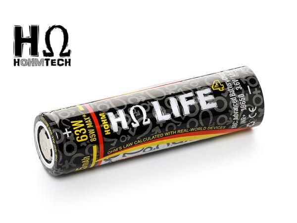 HohmTech Life4 18650 3.7V 3015mAh (30A) E-Zigaretten Akku