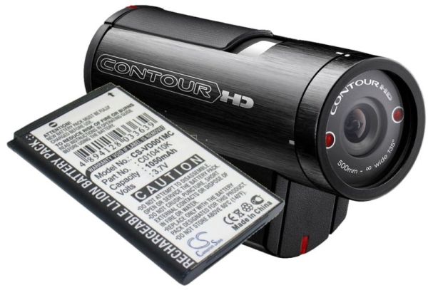 Akku ersetzt VholdR, Aiptek C010410K passend für PowerWalker PW-V1 1050mAh