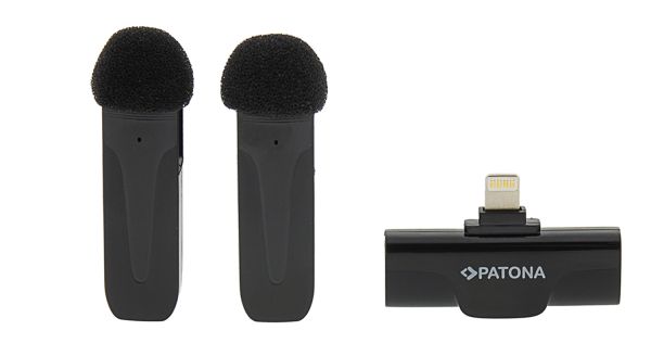 Ansteck-Lavalier-Mikrofone für Apple iPhone und iPad
