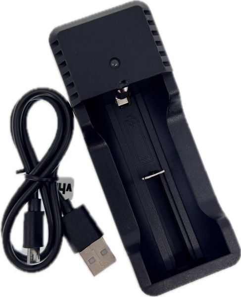 USB Ladegerät für 18650, 18500, 14500 Li-Ion Akkus