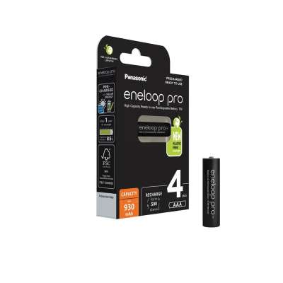 Panasonic Eneloop AAA Akkus - 8er Pack, Wiederaufladbar & Solar Vorgeladen