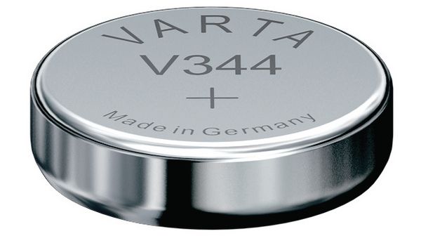 Varta V344 Knopfzelle ersetzt SR42, D344, SR1136, GP44, 344A/X Batterie