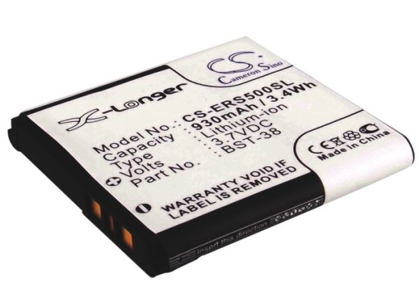 Akku passend für Sony Ericsson Z770i, Z780i, S500, V640i 900mAh