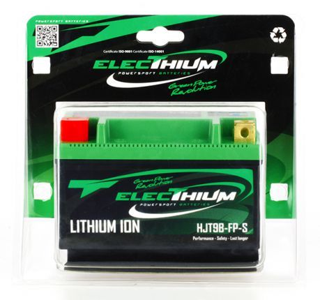 Electhium YT7B-BS, YT9B-BS, HJT9B FP-S Lithium-Ion Batterie