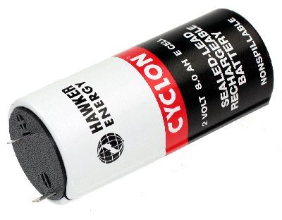 Enersys Cyclon 0850-0004, E cell, 2V 8Ah Bleiakku