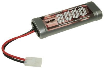 RC Akku-Pack 7,2V 2000mAh Ni-MH L2x3, für Tamiya