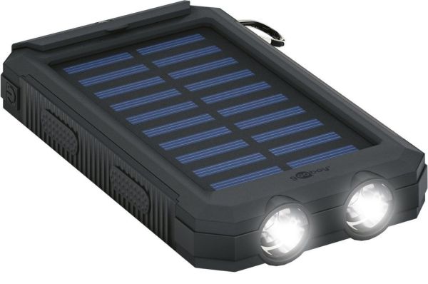 Outdoor Solar PowerBank, 2x USB A, 8000mAh