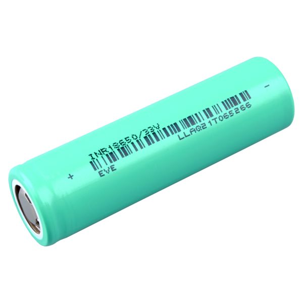 EVE INR18650/33V, 18650, 3.7V 3200mAh (Flat Top) Akku ungeschützt