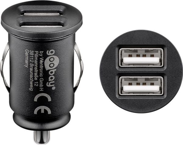 KFZ mini Dual USB Lade Adapter für iPad Air