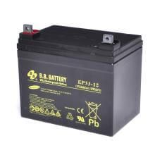 B.B.Battery EP33-12, 12V 33Ah, AGM Bleiakku, Pol B7, Zyklisch
