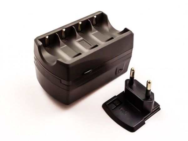 Ladegerät für 4x RCR123A (3 Volt) Akkus