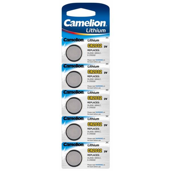 Camelion / Arcas CR2032 Batterien 5er Packung