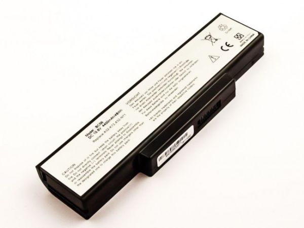 Akku passend für Asus A72, K72, K73, N71, N73, X77 4400mAh