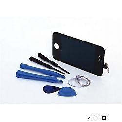 Abverkauf 1 Stück Display für Apple iPhone 4 4G LCD Komplettset schwarz