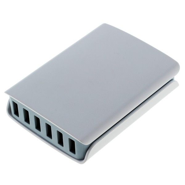 6 Port USB Ladeadapter 10A