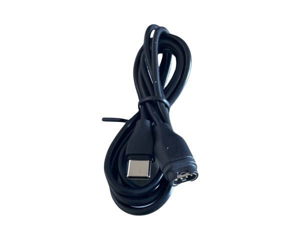 USB-C Ladekabel für Garmin Fenix 6/6s /6x Pro, 5/5s /5x - Schwarz