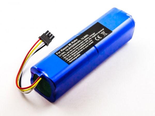 Akku ersetzt Xiaomi Roborock BRR-2P4S-5200S passend für S70, S75, T65 5200mAh