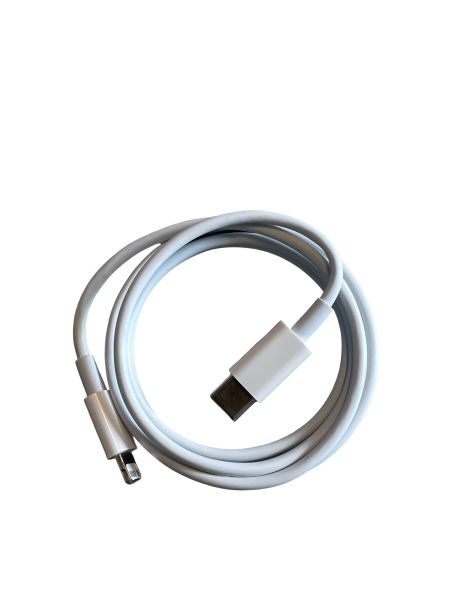 USB-C Schnellladekabel auf Lightning 1m, weiss