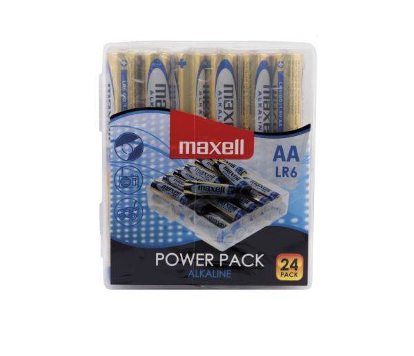 Maxell 24er Packung AA, LR6, Mignon Batterien