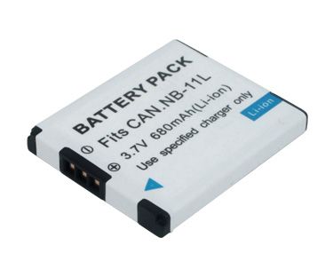 Akku passend für Canon IXUS 125HS, 240HS, A2300 600mAh