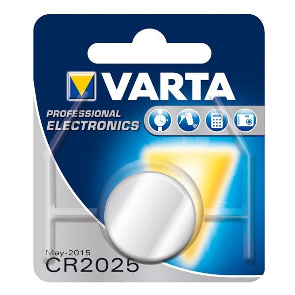 Varta CR 2025, CR2025 Batterie ersetzt DL2025, ECR2025