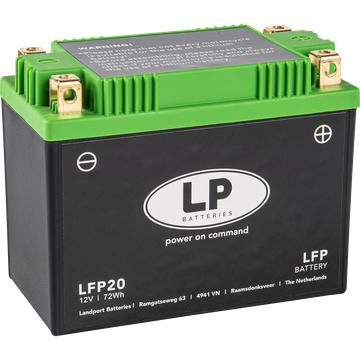 LP LFP20 LiFePo4 ersetzt YTX20-BS, YTX20L-BS, YTX20HL-BS, YTX24HL-BS, YTX20L-4