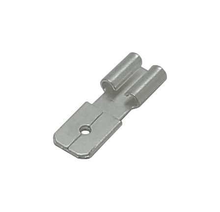 2x Adapter T1 Faston 187 (4.8mm) auf T2 Faston 250 (6.3mm)