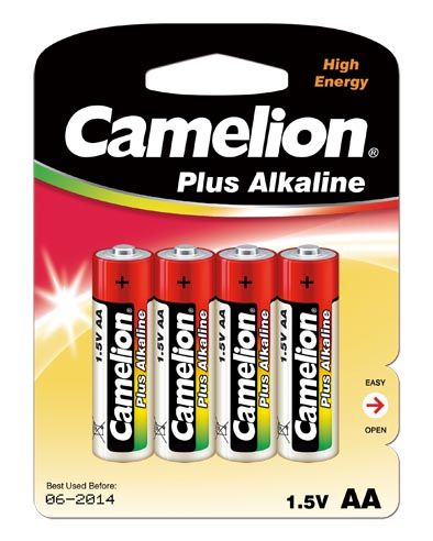 Camelion Plus Alkaline AA, LR6 Batterien 4er Pack