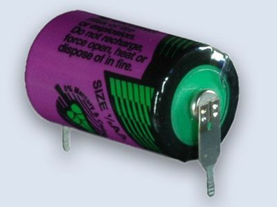 Tadiran SL-350/PR 1/2 AA Lithium Batterie 1,2Ah 2er Print