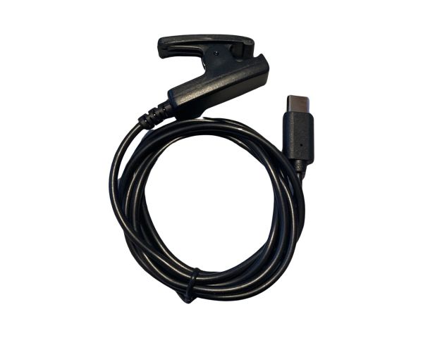 USB-C-Ladekabel Clip Ladegerät, Garmin Forerunner, Approach G10, G20 - Schwarz