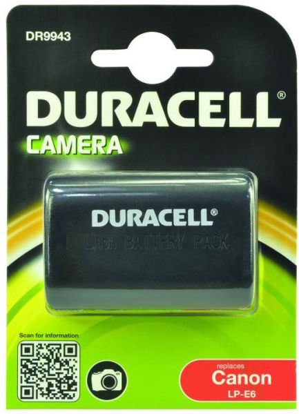 Duracell Akku für Canon Typ LP-E6, 1400mAh