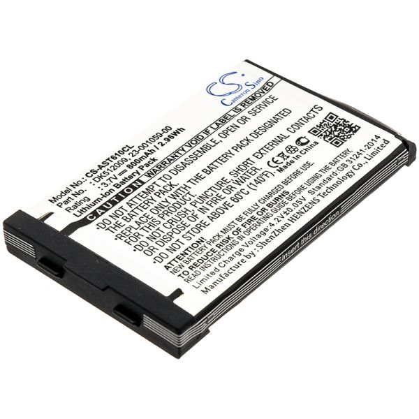 10x Akku passend für Aastra 600d, 610d, 612d, 620d, 622d, 630d, 650c 800mAh