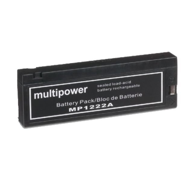 Multipower MP1222A 12V 2Ah Bleiakku ersetzt MP1222A, WP1223A
