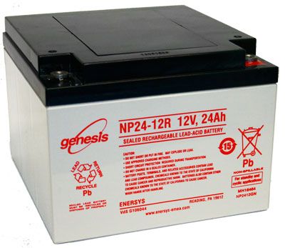 Hawker Enersys Genesis NP24-12R 12V 24Ah M5-Gewinde