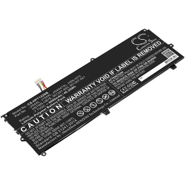 Akku ersetzt HP JI04XL, 901247-855, 901307-541 passend für Elite X2 1012 G2