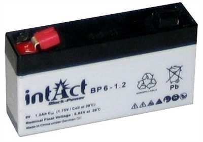 Intact BP6-1.2, 6V 1,2A