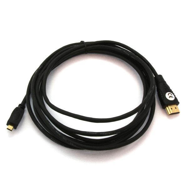 HDMI Kabel 3m, micro HDMI Stecker auf HDMI Stecker