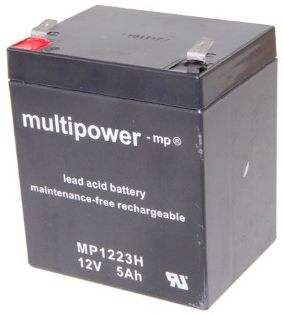 Multipower MP1223H, 12V 5Ah