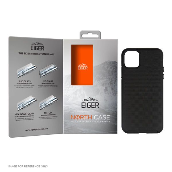 EIGER APPLE IPHONE 12 MINI OUTDOOR-COVER EIGER NORTH RUGGED BLACK