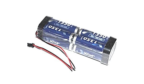 RC Akku-Pack 9.6V 2700mAh Ni-MH F2x2x2 für Graupner