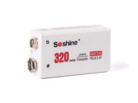 Soshine / Trustfire 9V Li-Ion Akku 6LR61, 6F22 650mAh Soshine / Trustfire 9V Li-Ion Akku 6LR61, 6F22 650mAh