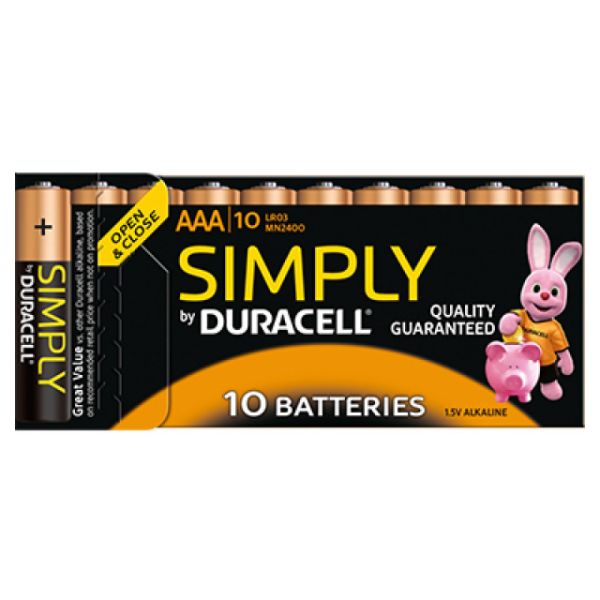 Duracell MN2400 Plus AAA, LR03 8er Packung Batterien