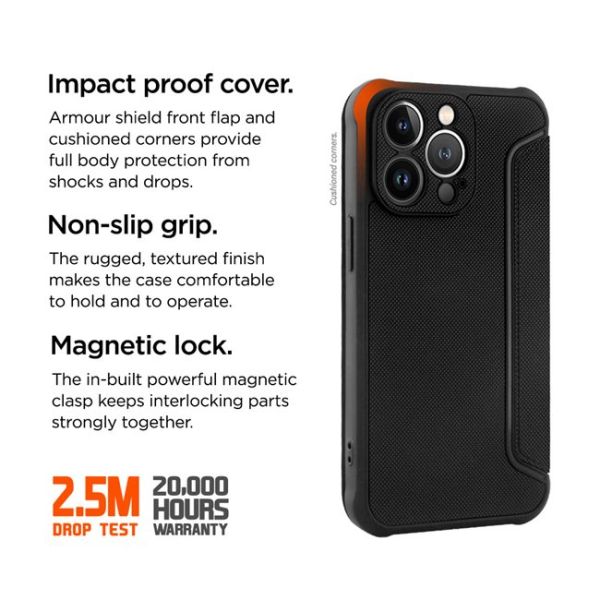 EIGER APPLE IPHONE 14 PRO SCHUTZCASE BOOKSTYLE EIGER NORH CASE FOLIO