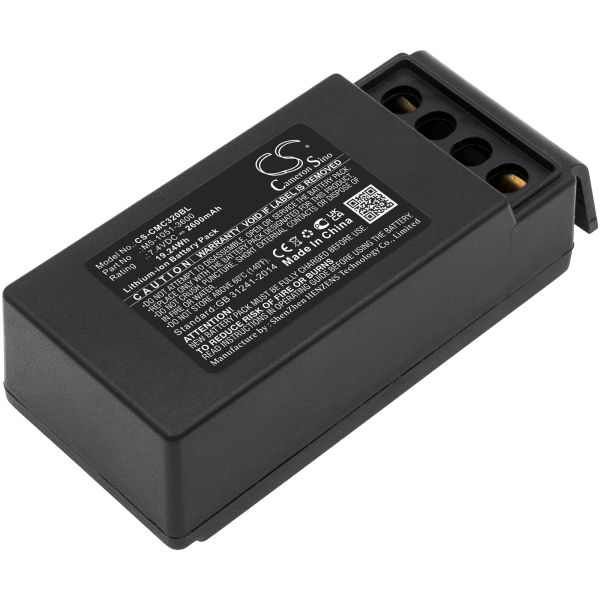 Akku ersetzt Cavotec M5-1051-3600 2600mAh, 2 Pol Version