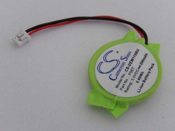 Bios CMOS Batterie P06T passend für Dell Alienware M11X, M14X, M17x, M18x