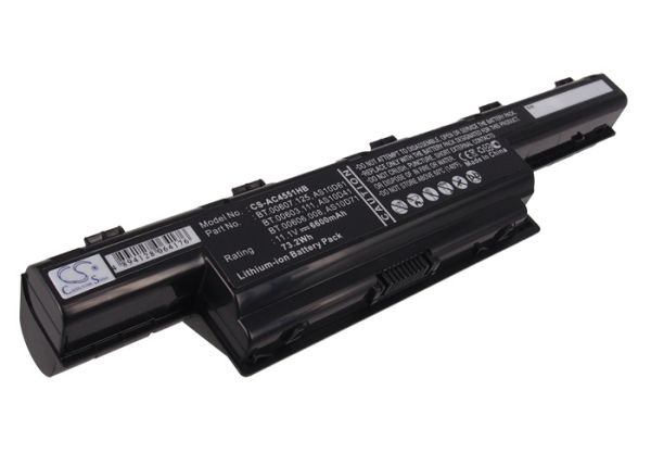 Akku ersetzt Acer AS10D3E, AS10D5E, AS10D7E, AS10G3E 6600mAh