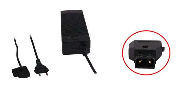 Ladegerät für Sony BP-150w, BP-190w, BP-95w mit D-TAP
