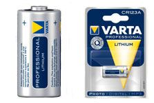 Varta CR123A Lithium Batterie 1er Blister