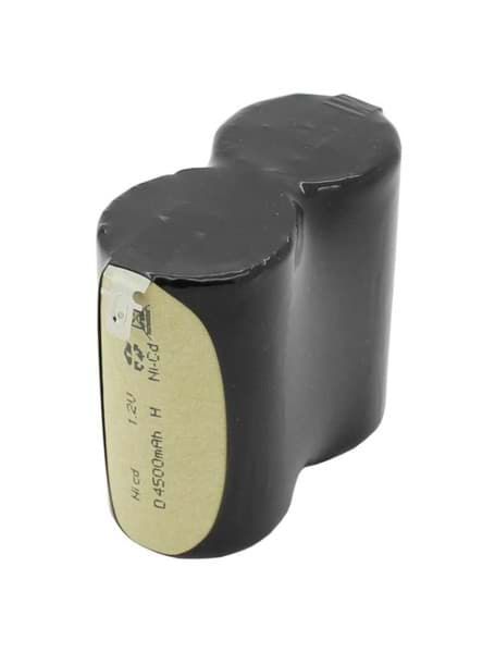 Notleuchtenakku NiCd 2,4V 4500mAh F1x2 Mono D mit Faston-Anschluss