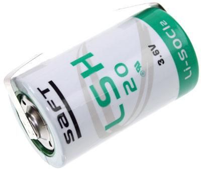 Saft LSH20 CNR D/Mono Lithium Batterie mit U-Lötfahne